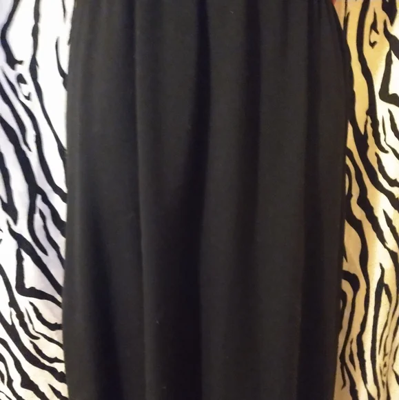 High neck collar, color block vintage dress by KH2 - Picture 8 of 11